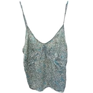 DKNY Jeans Silk Tank zipper